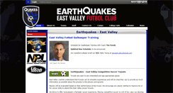 Desktop Screenshot of eastvalleyfc.com